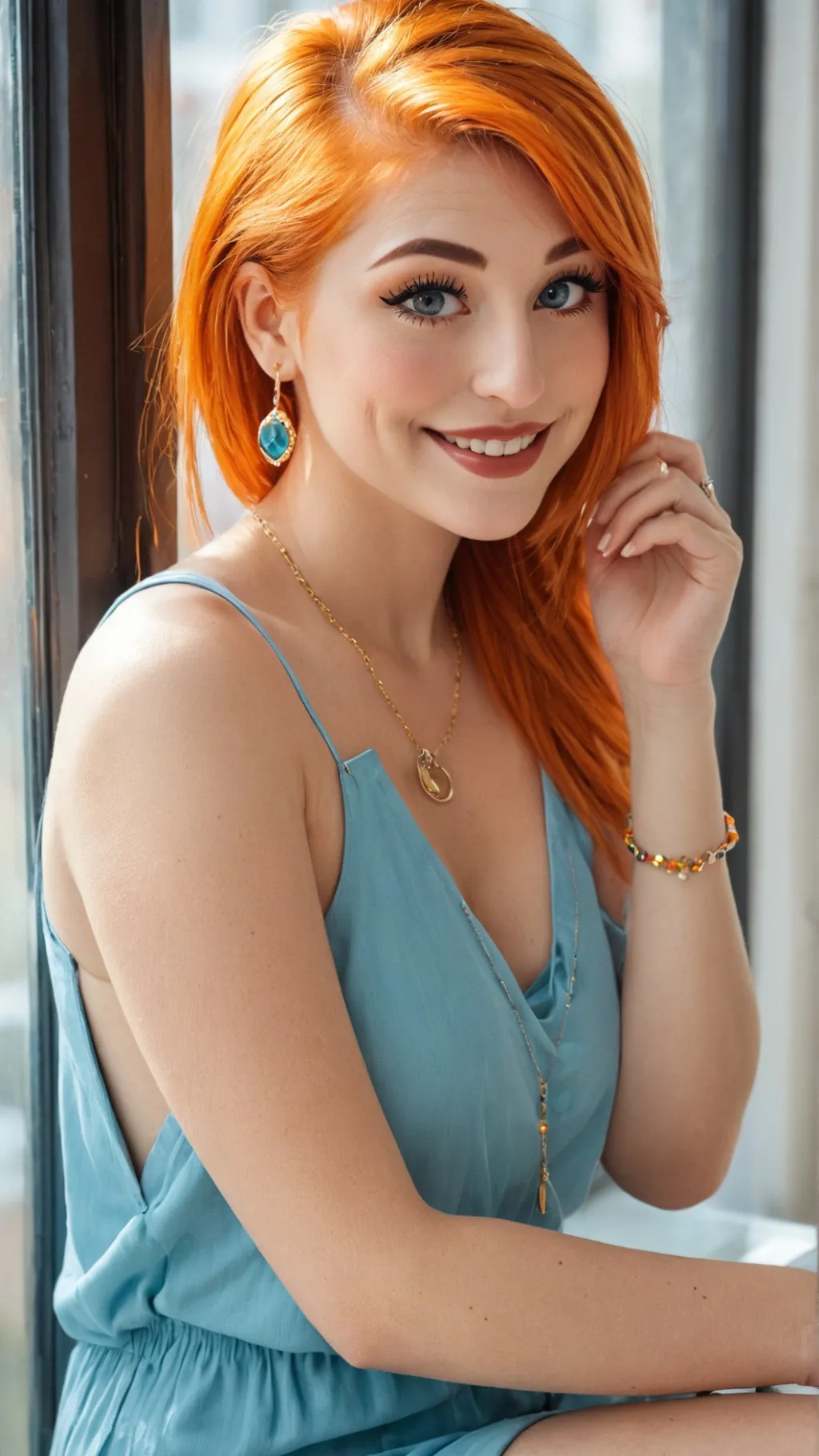 ai character: Maxine background