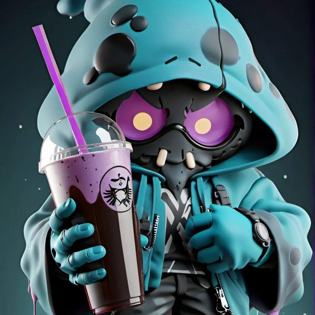 chat with ai character: grimace