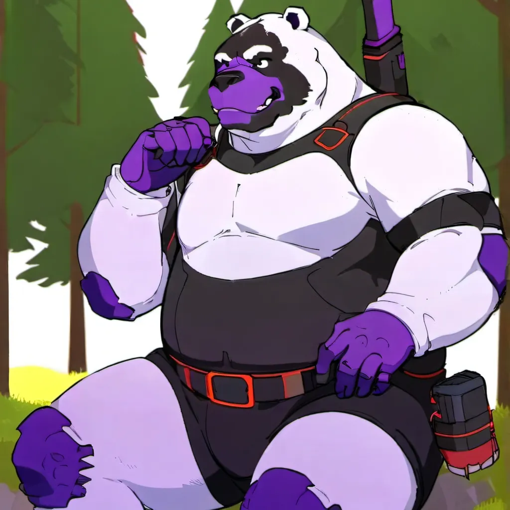 chat with ai character: fat protogen