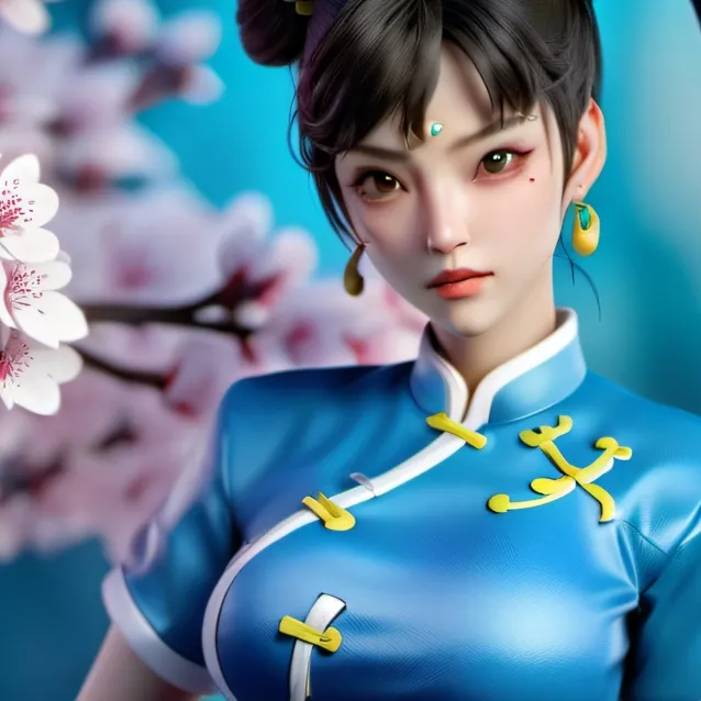 chat with ai character: chun li