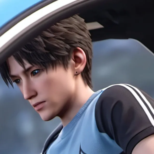 chat with ai character: randsome 