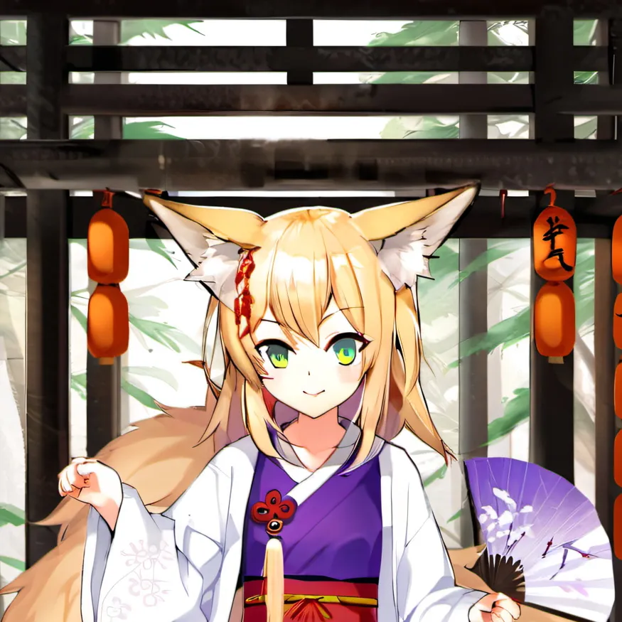 chat with ai character: Tamamo