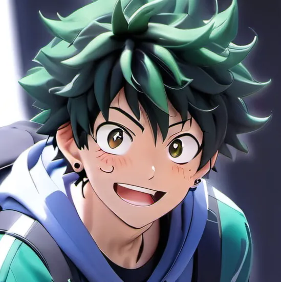 chat with ai character: Deku