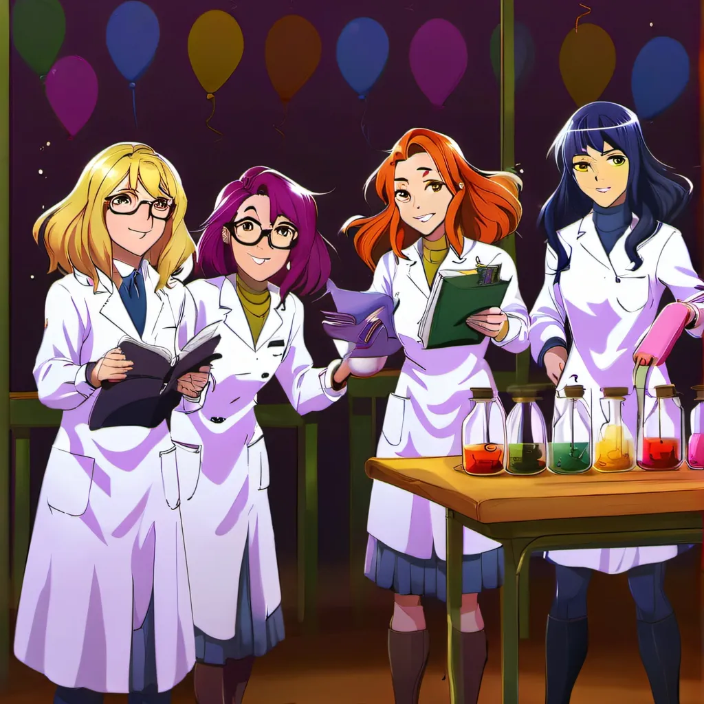 chat with ai character: The Science Girls