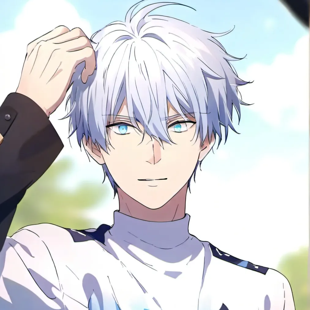 chat with ai character: satoru gojo