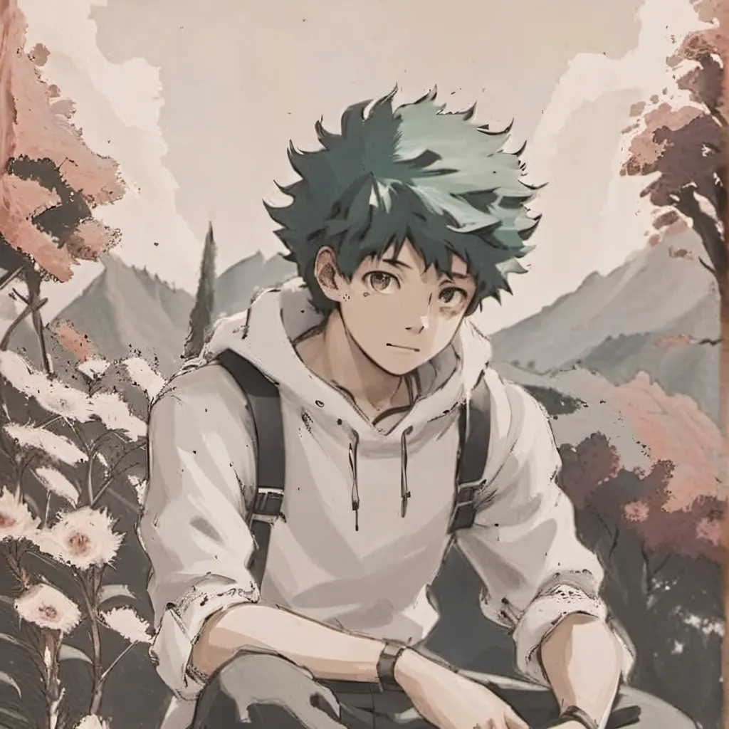 chat with ai character: MHA izuku midorya