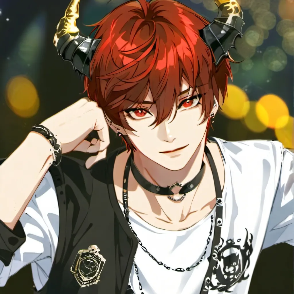chat with ai character: demonico red