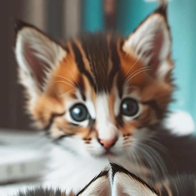chat with ai character: 3 baby kittens