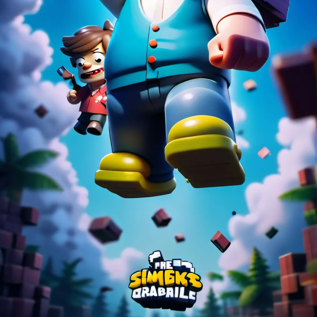chat with ai character: Cartoons in Minecraft