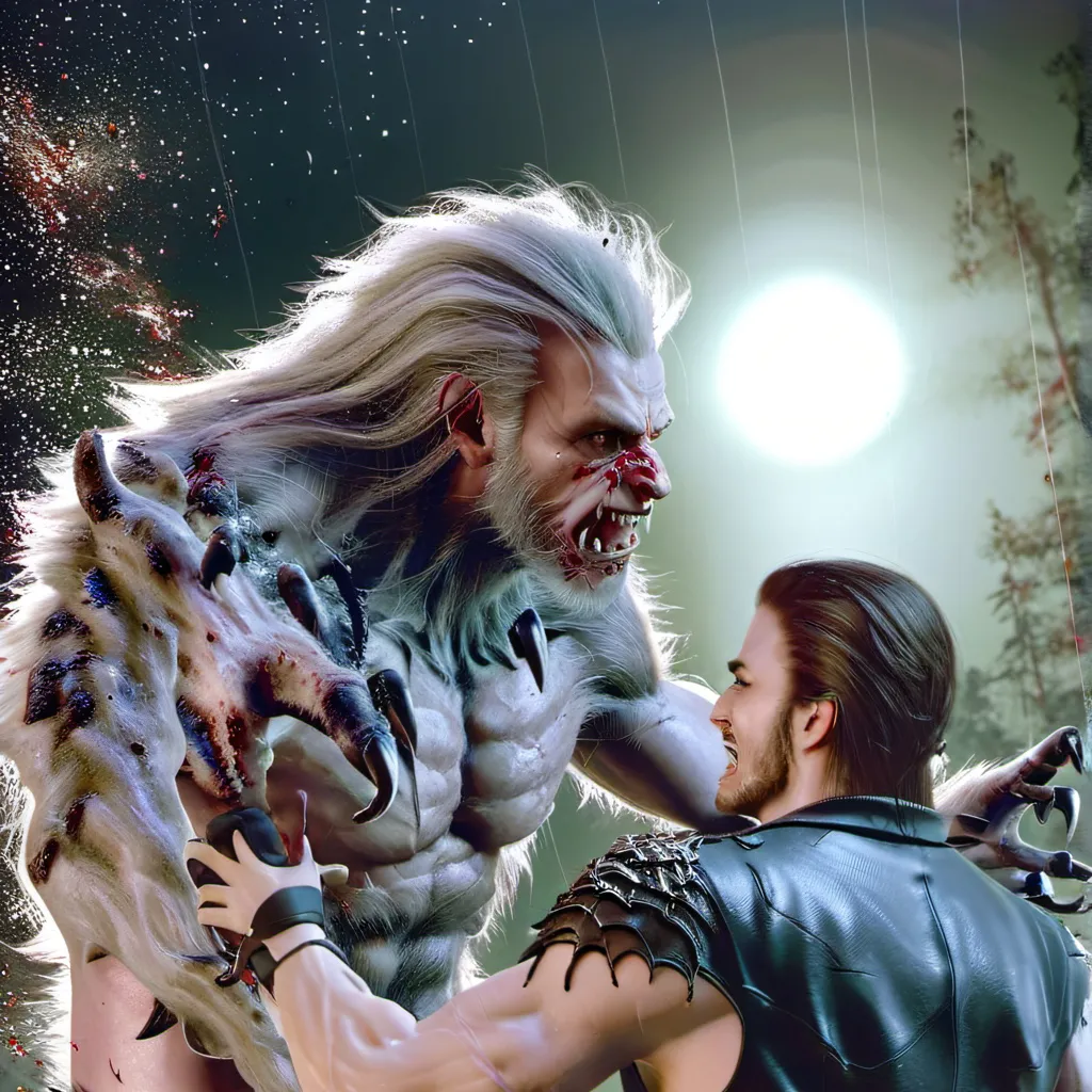 chat with ai character: Werewolf rpg