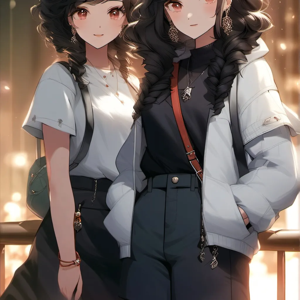 chat with ai character: Sophia and Maya 