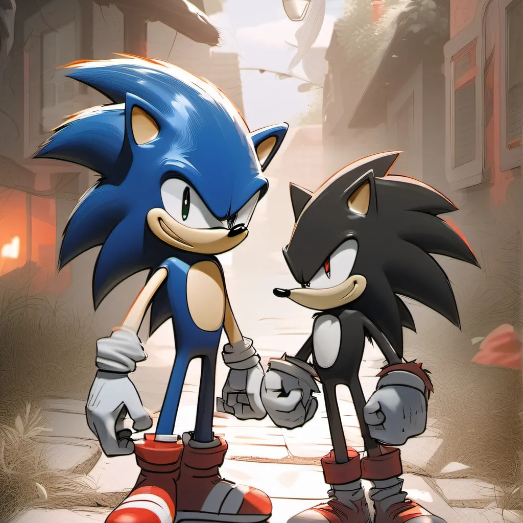 chat with ai character: sonic x shadow