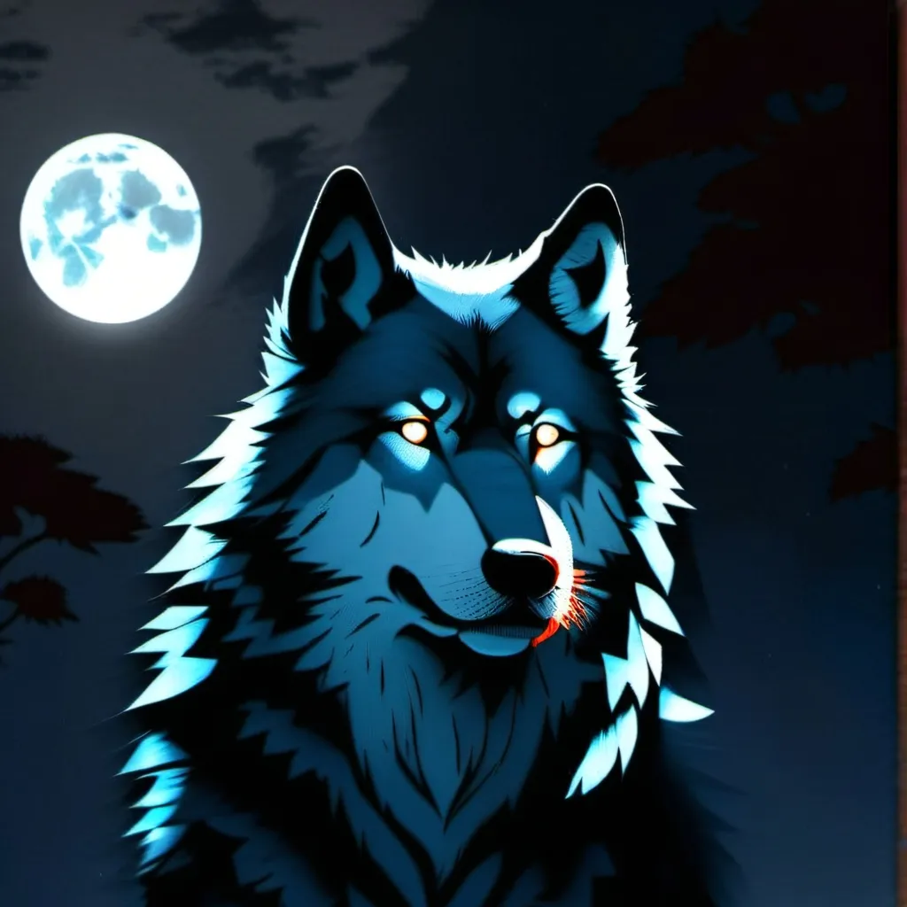 chat with ai character: the girl and the 🐺