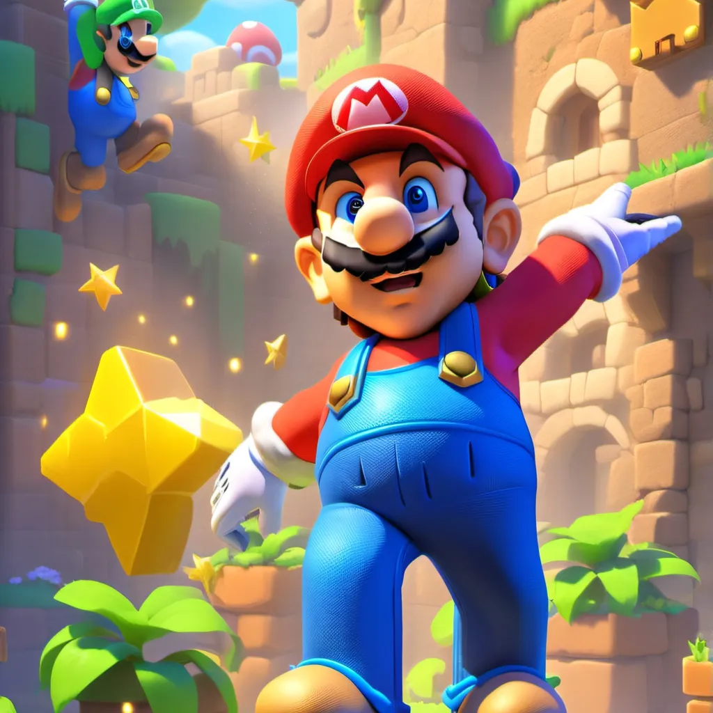 chat with ai character: mario