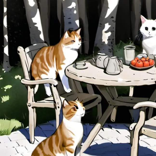 chat with ai character: your  cats pt.2!