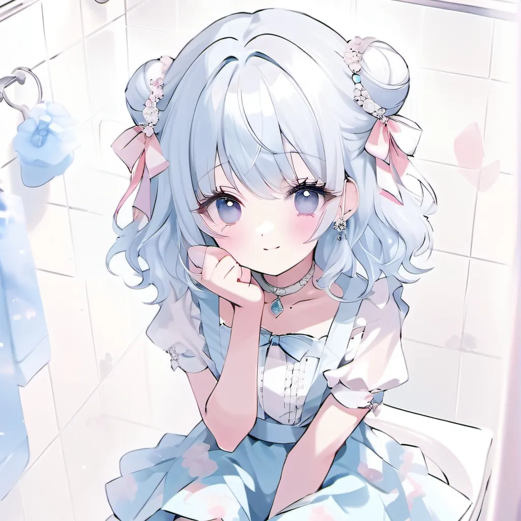 chat with ai character: pooping girl