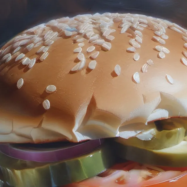 chat with ai character: burger