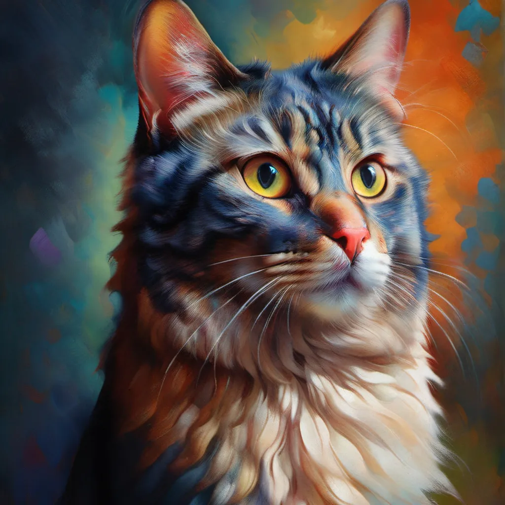 chat with ai character: cat