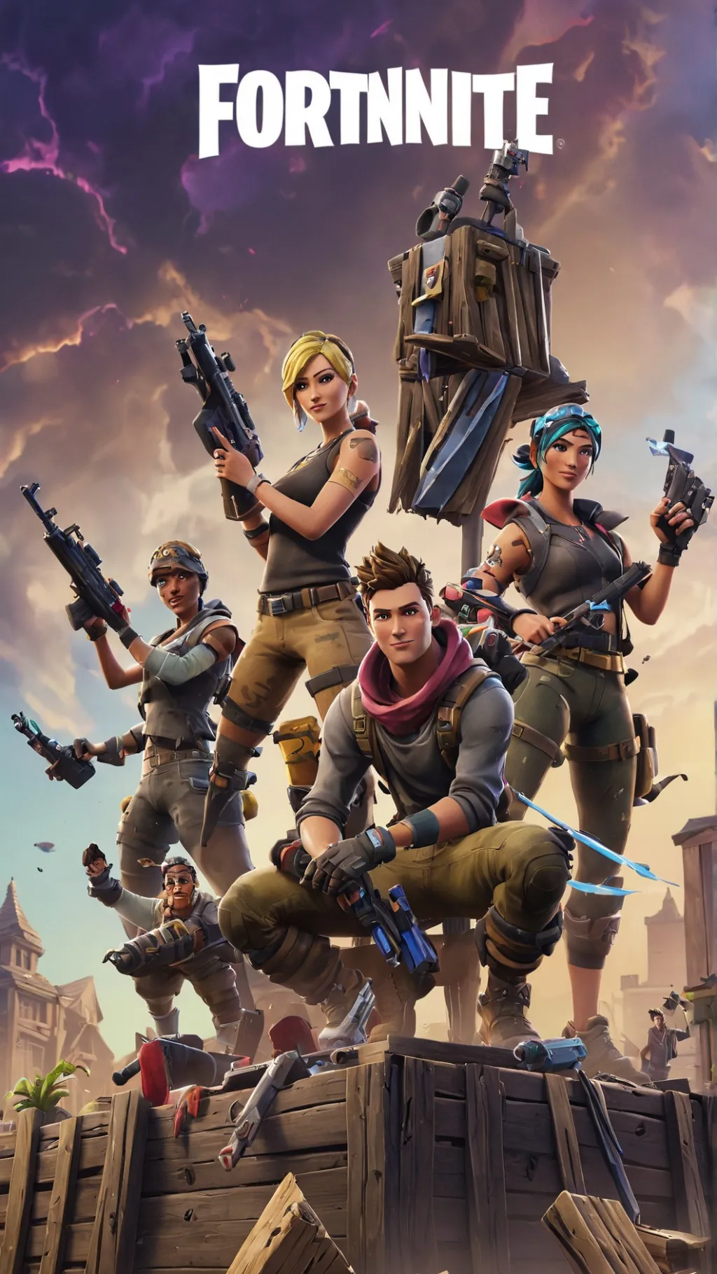 ai character: fortnite background