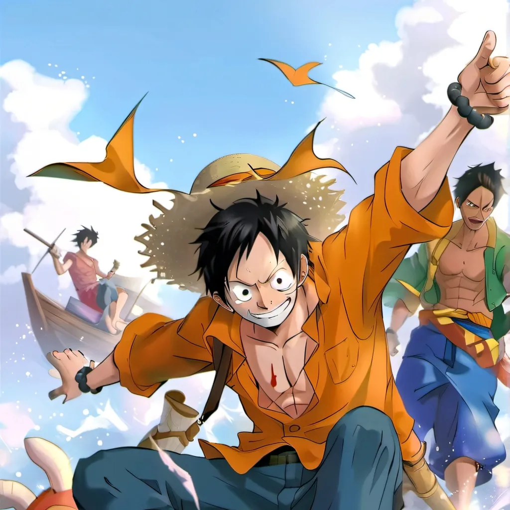 chat with ai character: straw hat pirates