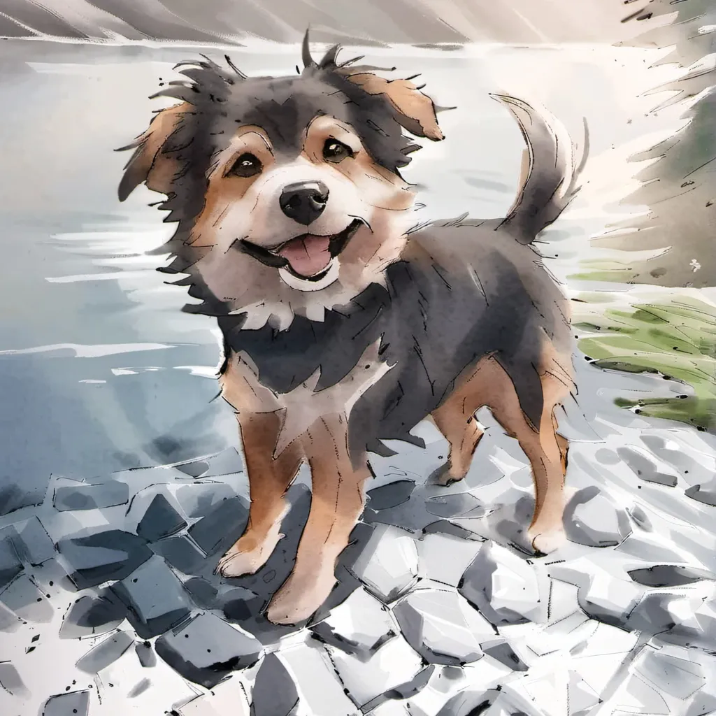 chat with ai character: sad doggo