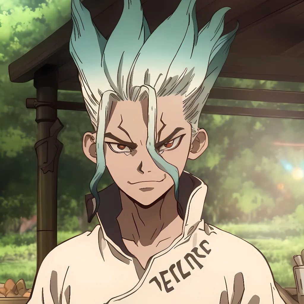 chat with ai character: Senku