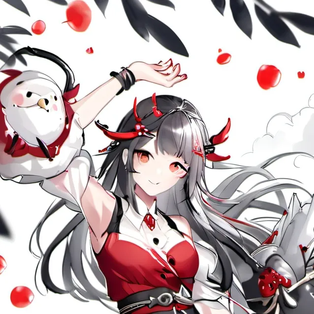 chat with ai character: girl