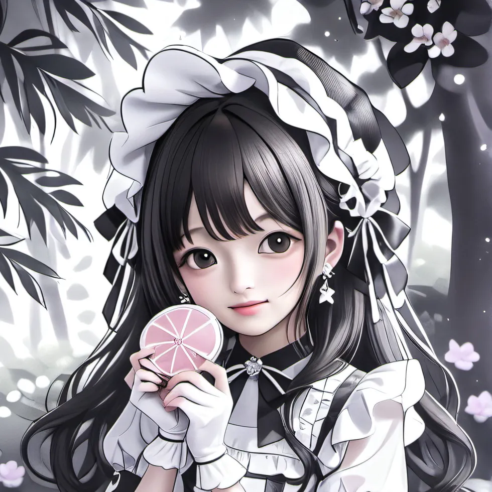 chat with ai character: Lavender🖤🤍