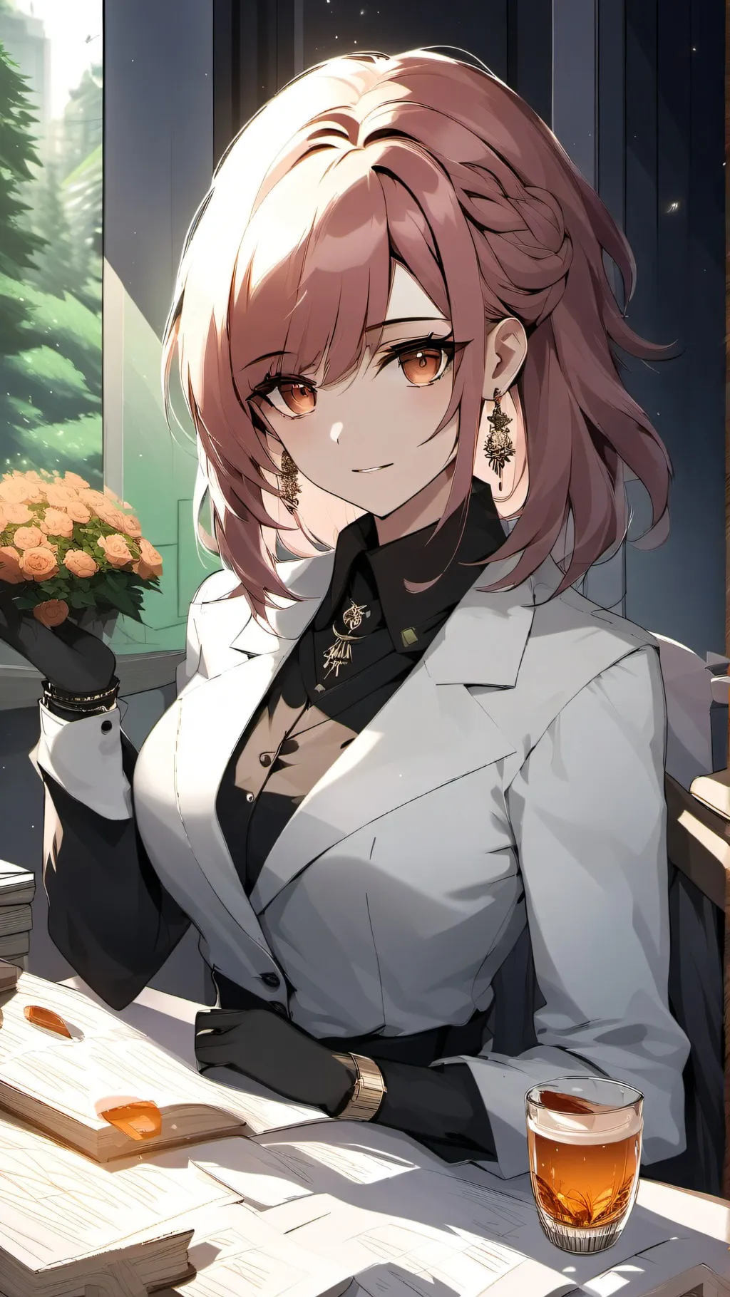 ai character: Livy Dunn background