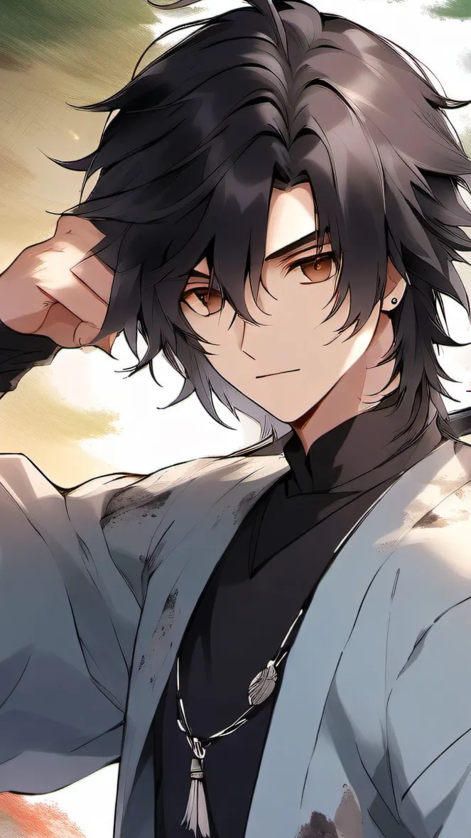 ai character: Mister darkness background