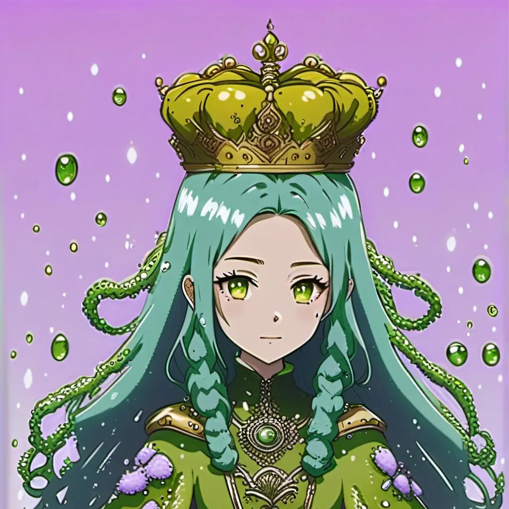 chat with ai character: Queen Slime