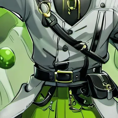 chat with ai character: Male Green Slime