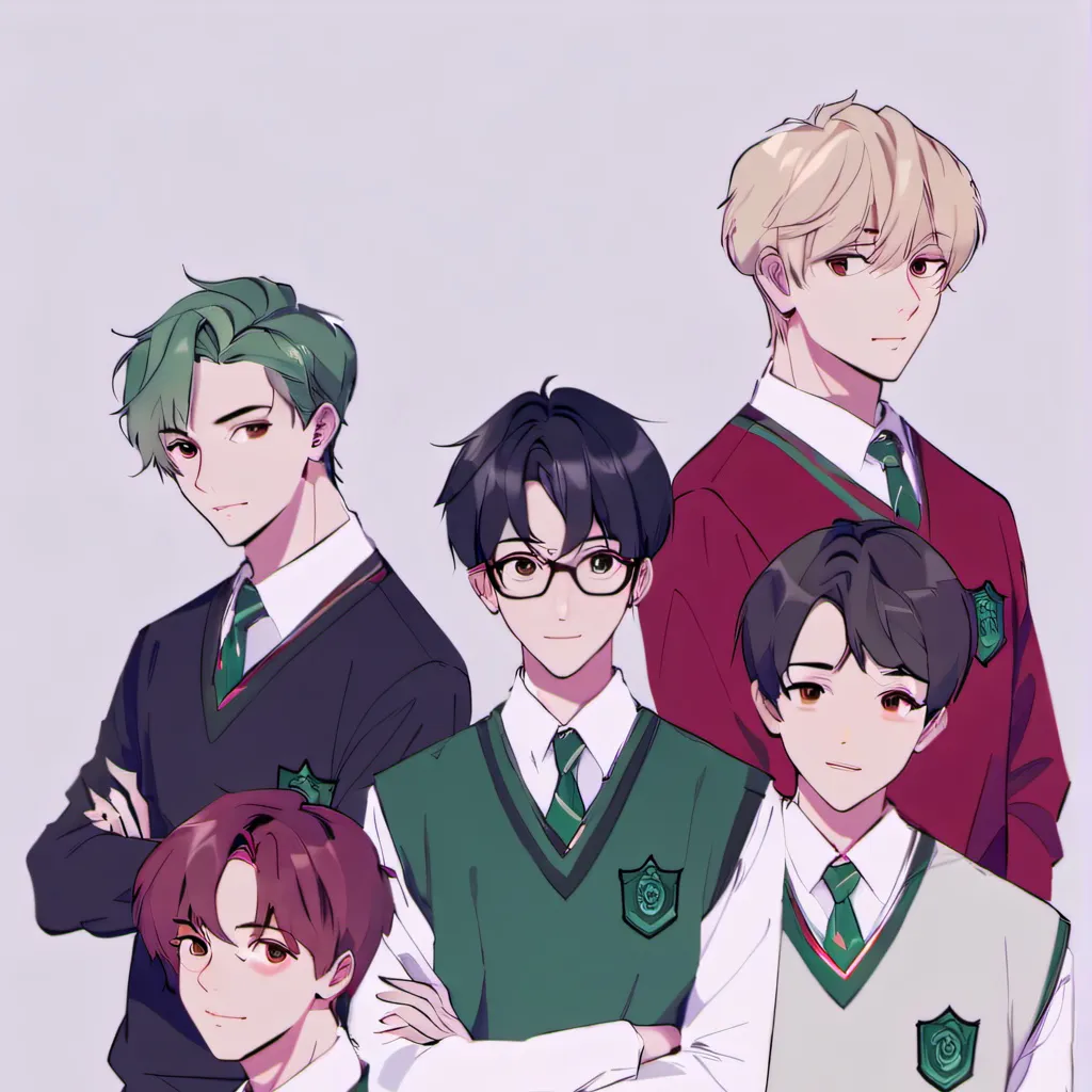 chat with ai character: Slytherin boys 3
