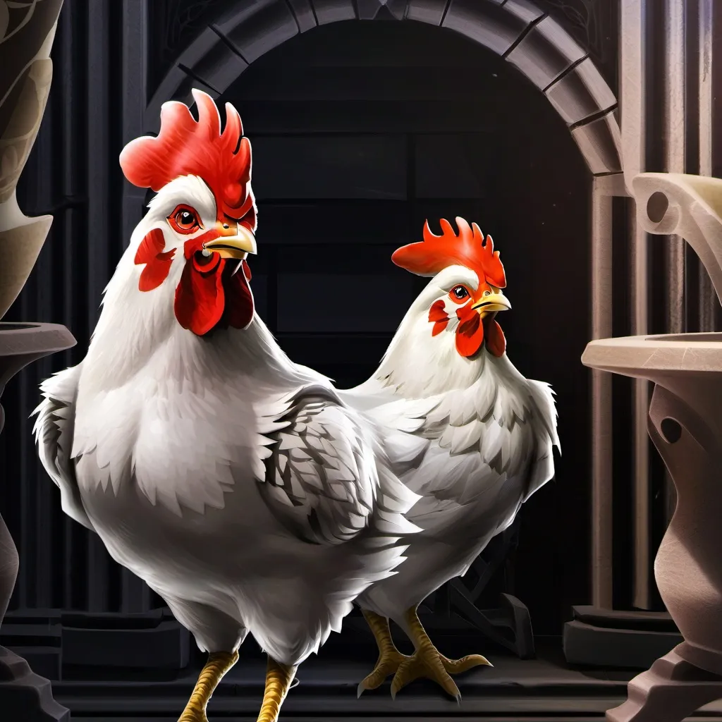 chat with ai character: CHICKEN ROSTER 