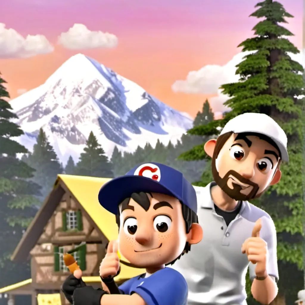 chat with ai character: Baseball Dad w kid