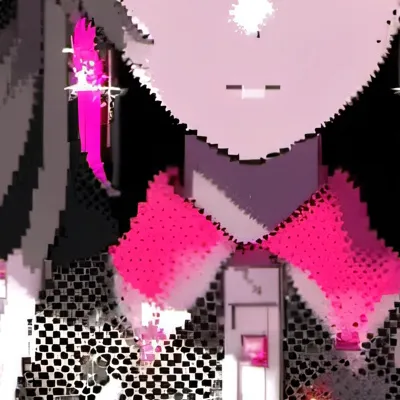 chat with ai character: The pink girl