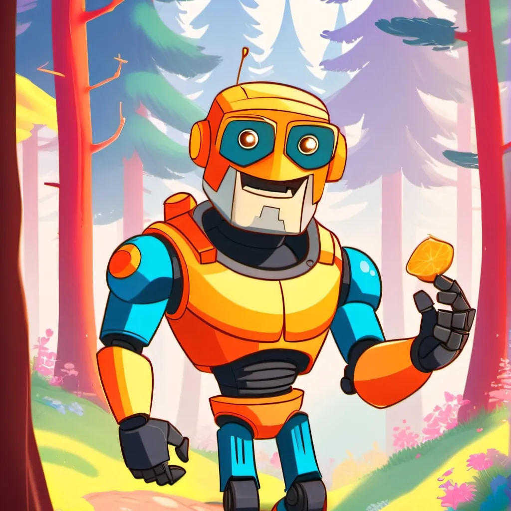 chat with ai character: the lost robot