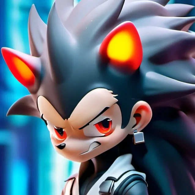 chat with ai character: fake sonic