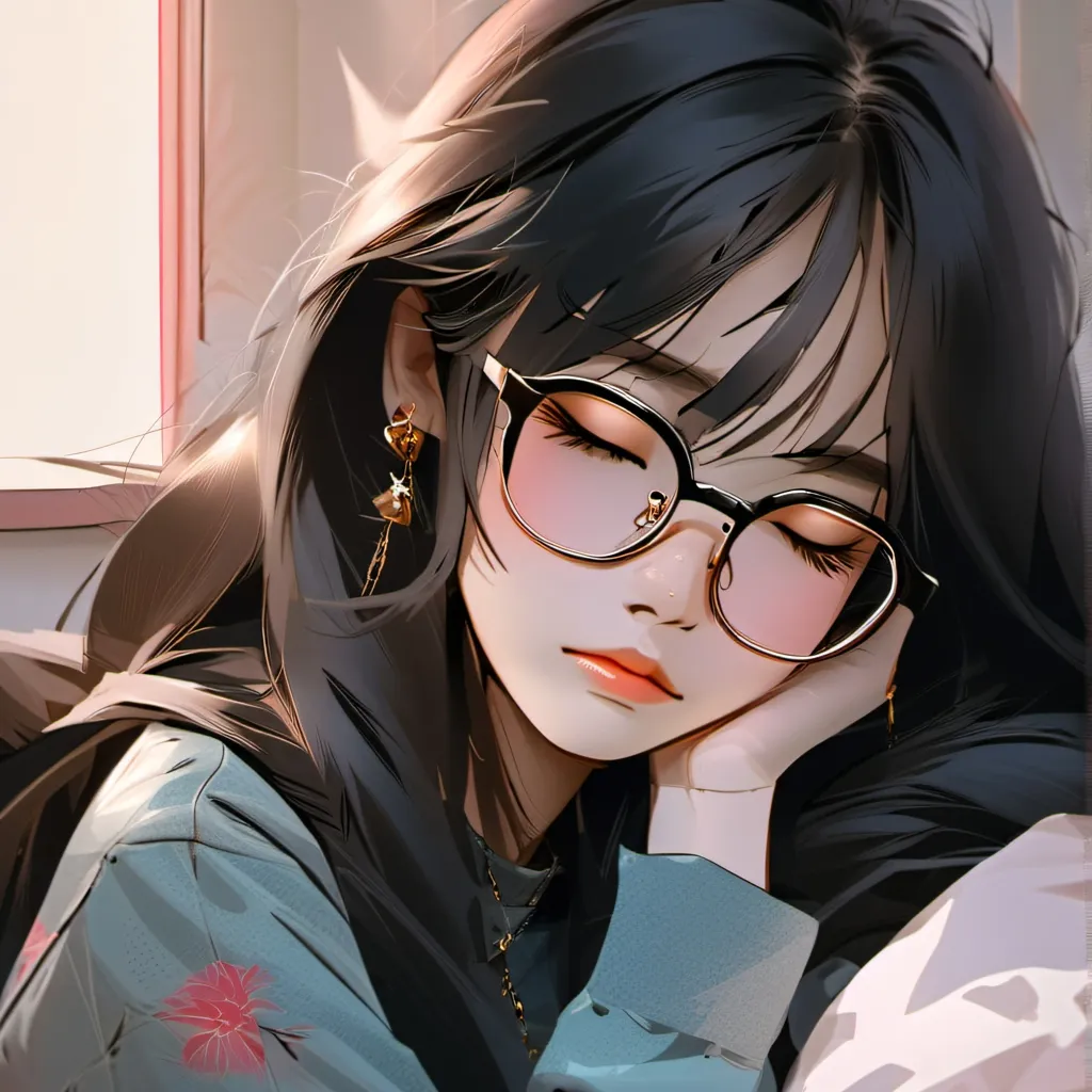 chat with ai character: sleepy gf