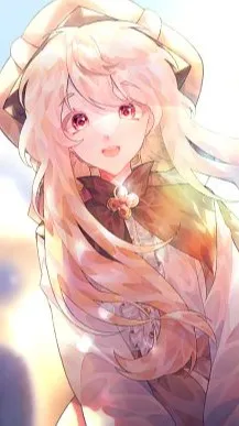 ai character: Caramel choux ck background