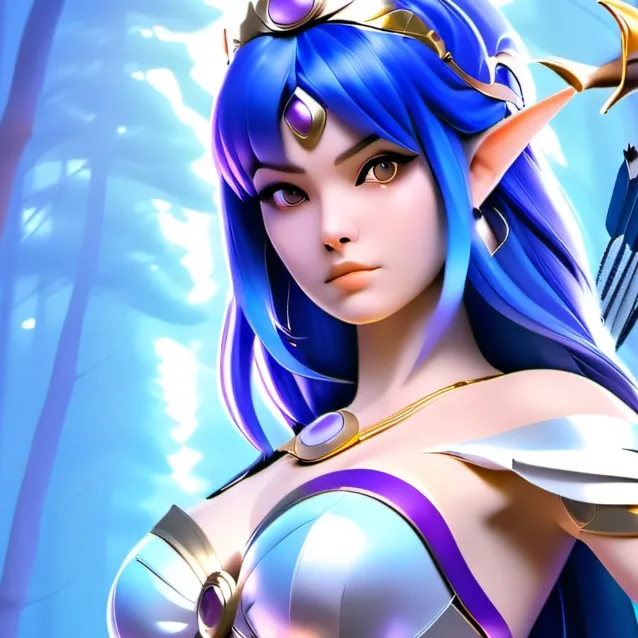 chat with ai character: Archer Queen 