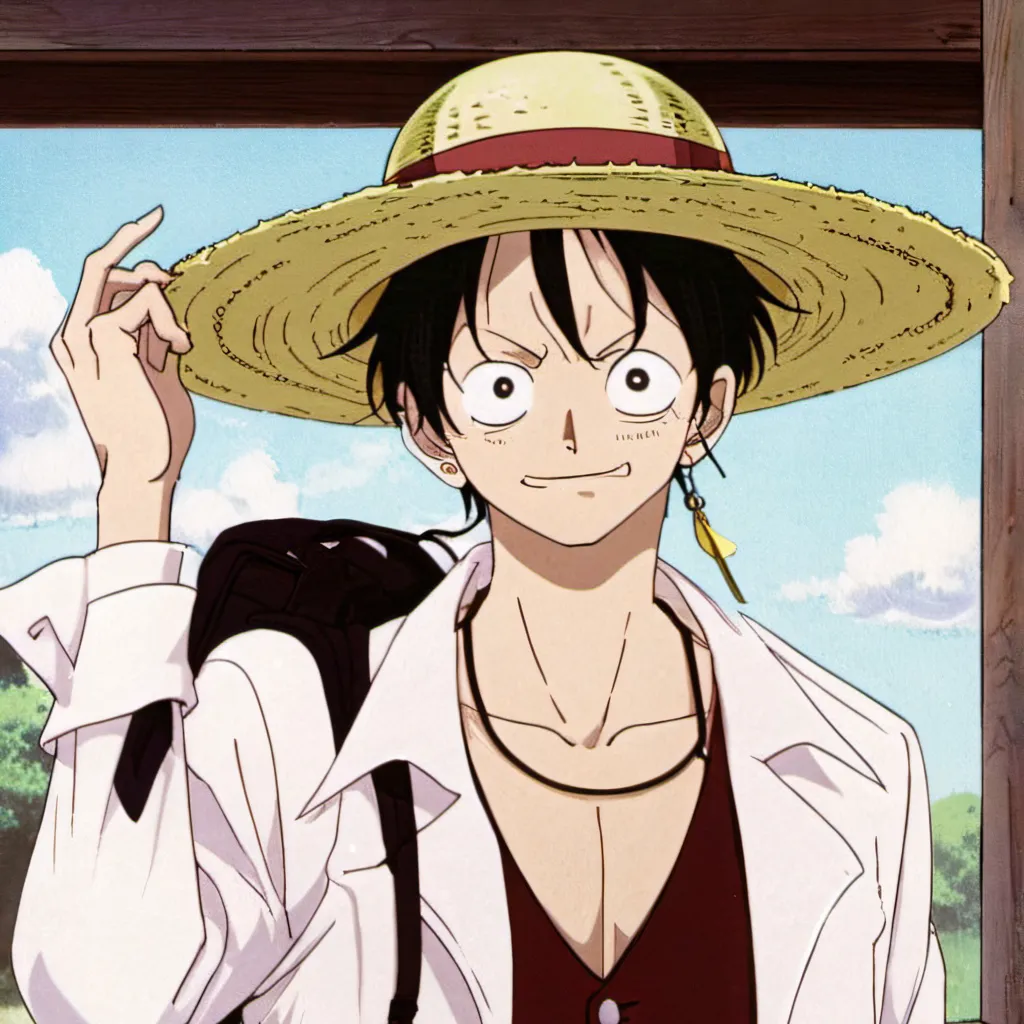 chat with ai character: Luffy