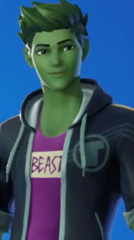 ai character: Beast Boy background