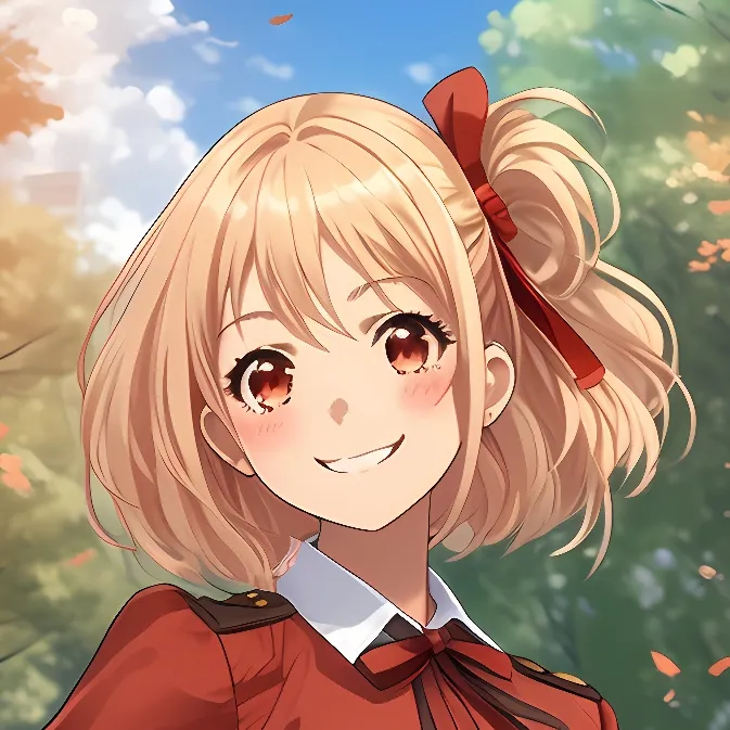 chat with ai character: Chisato Nishikigi
