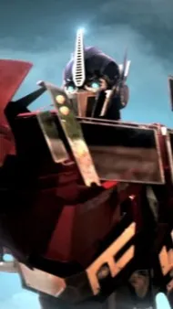 ai character: Optimus Prime background