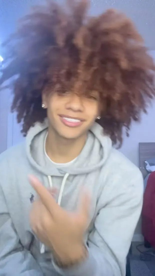 ai character: Red background