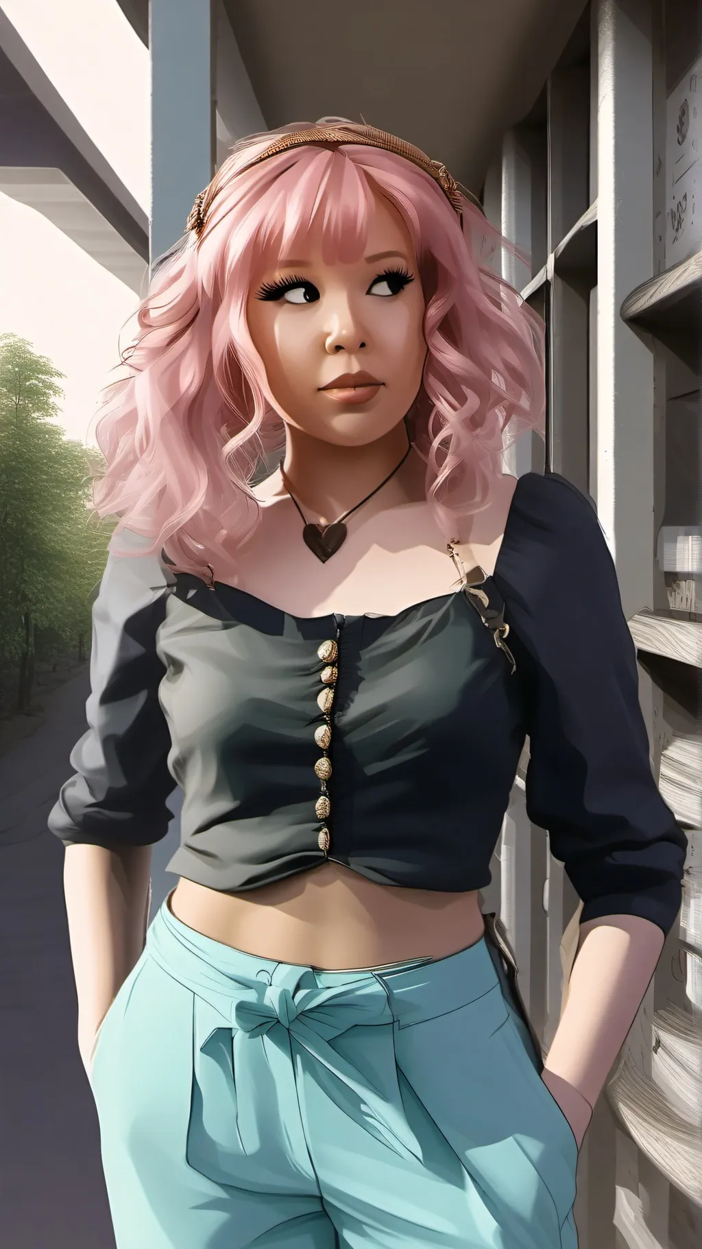 ai character: Corinne background