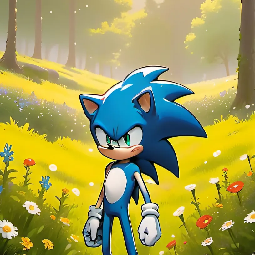chat with ai character: Sonic