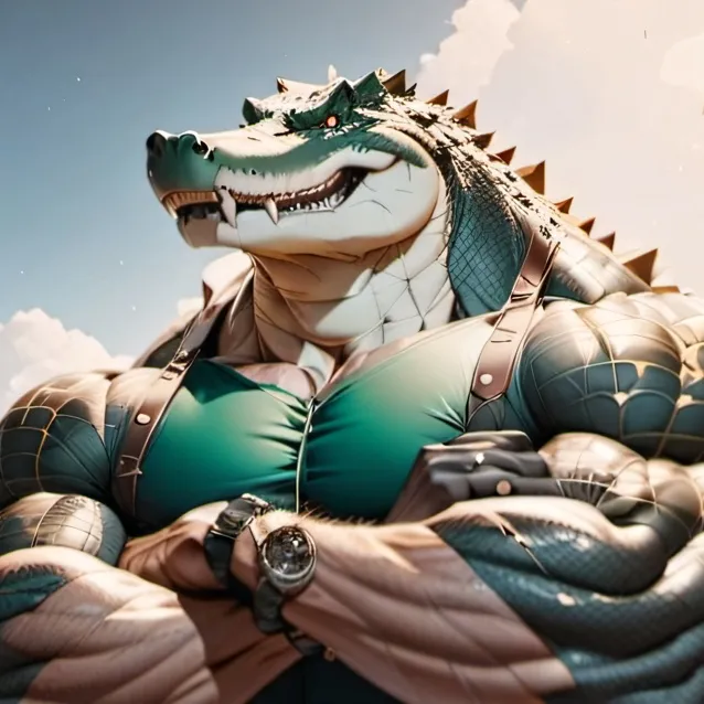 chat with ai character: the mighty gator