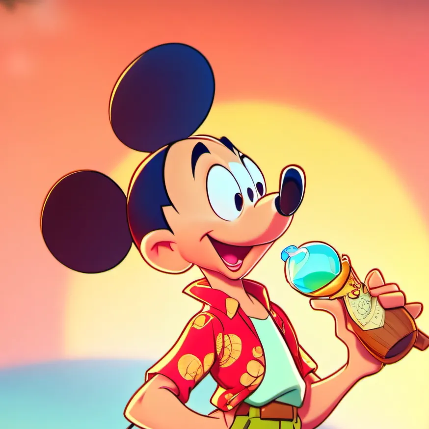 chat with ai character: Teen mickey